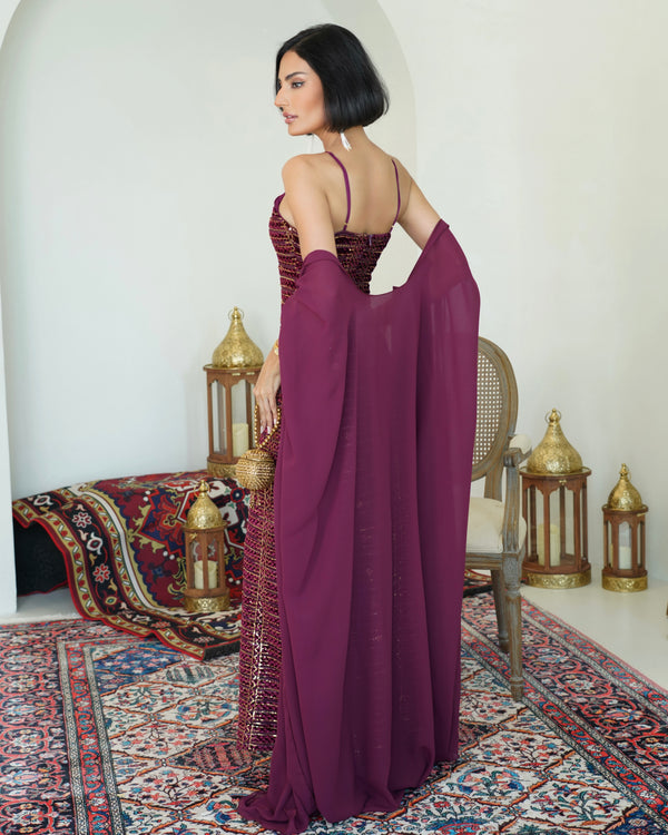 Noor Burgundy