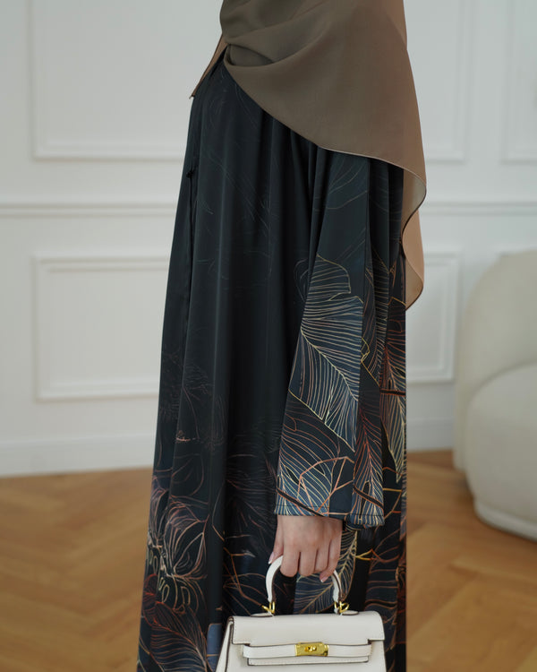 Maha print abaya