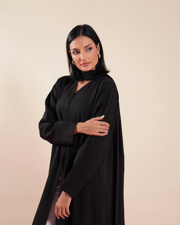 Veyra black abaya