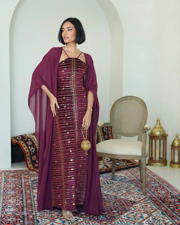 Noor Burgundy