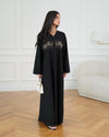 Najwa black abaya