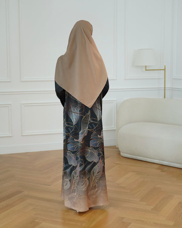 Maha print abaya