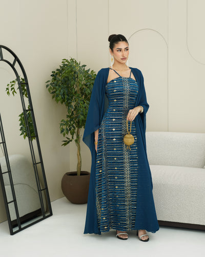 Noor Dark Turquoise