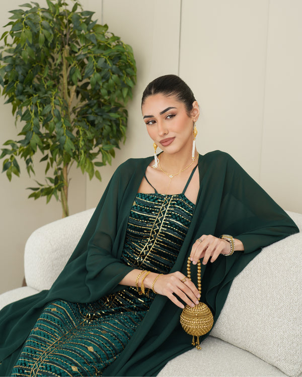 Noor Dark green