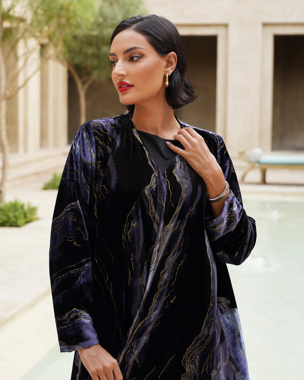 Delilah Velvet Print